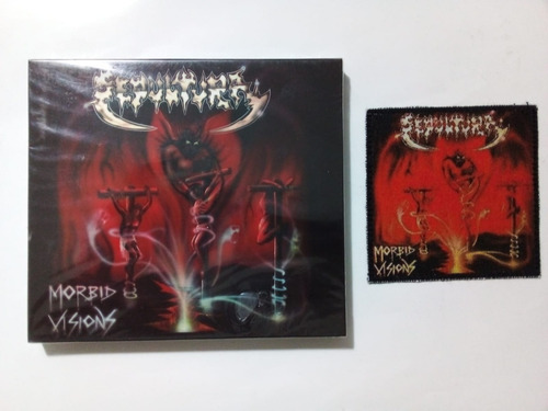Cd Sepultura Morbid Visions Com Patch