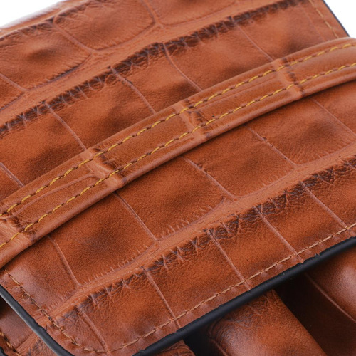 Estilográfica Bolígrafos De Material Cuero Bolsa Estuche