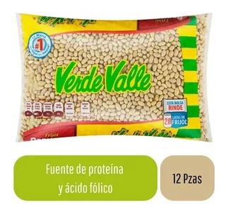 Frijol Peruano 12 Kg Verde Valle Fuente Proteína Ac Fólico