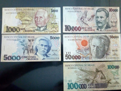 Eb+ Brasil 5 Billetes (1990-93)