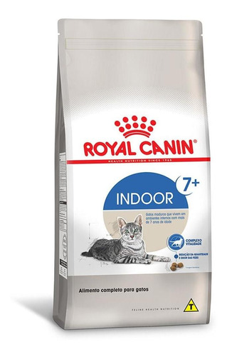 Ração Royal Canin Gato Indoor 7+ em embalagem de 1.5kg