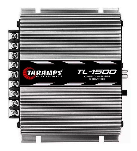 Amplificador Digital Taramps Tl1500 3 Canais 390w Rms 2 Ohms