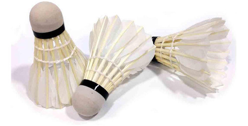 Set 3 Plumillas De Badminton De Pluma Sufix
