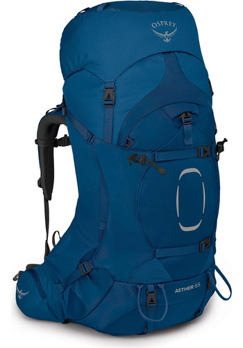 Osprey Aether 65 Mochila Para Hombre, Azul Agua Profunda,