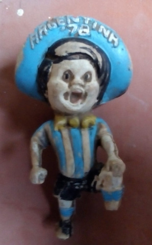 Muñequito Gauchito Mundial 1978 Argentina