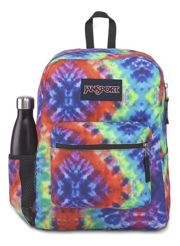 Zonazero Mochila Jansport Cross Town Red/multi Hippie 26 Lts