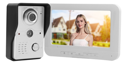 Interfone De Segurança, Vídeo, Telefone De Porta De 7 Polega