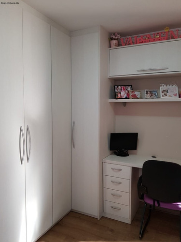 Imagem 10 de 24 de * Vendo Lindo Apartamento, 72m² Com Planejados. * Com Varanda, 2 Dormitórios, Sala, Área De Serviço, 1 Banheiro, Área De Lazer. - Ap00540 - 68741438