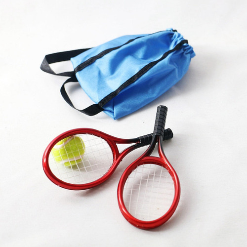 1/6 Miniaturas Deportes Raqueta De Tenis Y Para Dormitorio
