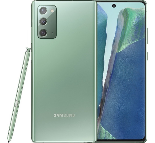 Smartphone Galaxy Note 20 6.7'' 256gb 8gb Ram Verde Samsung Cor Verde-místico