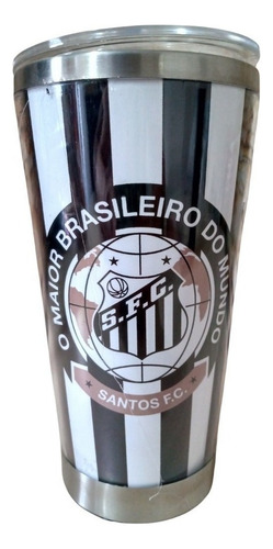 Copo Térmico Inox Com Tampa 670ml Times Libertadores