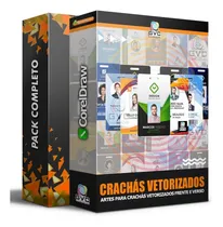 Comprar Pack Crachás Artes Vetorizadas Cdr Qualidade Premium
