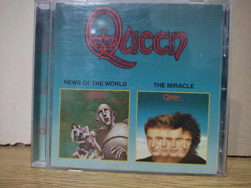 Queen News Of The World The Miracle Cd Ruso 