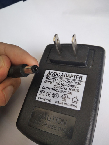 Imagen 1 de 5 de Cargador Para Teclado Yamaha De 12v-2a