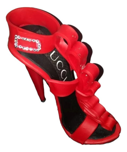 Adorno Zapato Taco Alto Porcelana Fria (Usado)