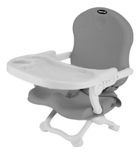 Aiebao cadeira para bebê alimentação refeição portátil cinza