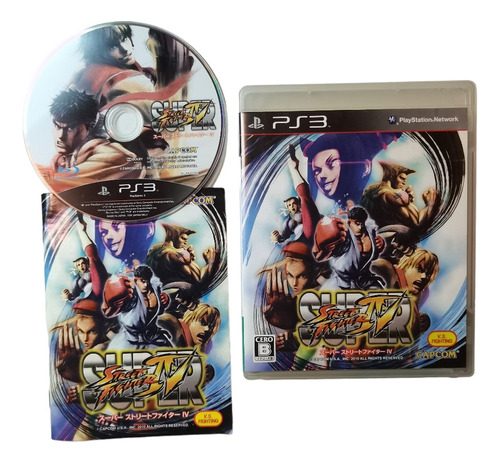 Super Street Fighter Iv Versión Japonesa Ps3 En Español  (Reacondicionado)