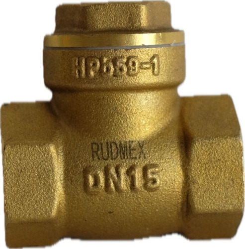 Valvula Check Retencion Roscada 1/2 Pulgada Roscable