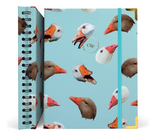 Cuaderno Premium Argollado 7 Materias Gansos