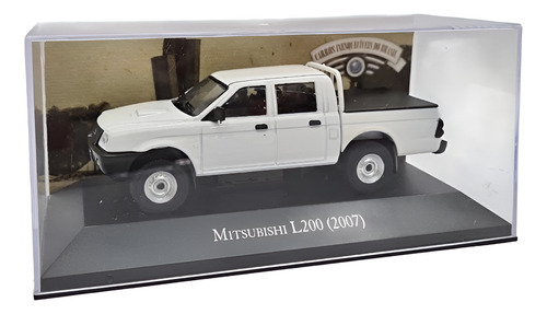 Mitsubishi L200 - Coleção Carros Inesquecíveis Do Br Branco