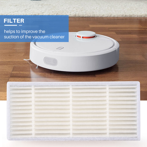 Filtro Hepa Para Robot Aspirador I2crystally-de 5 Piezas Par