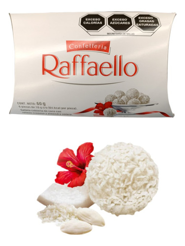 Chocolate Blanco 6 Pz Raffaello