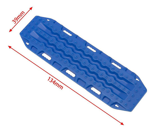 Tabla De Escape Sand Ladder Recovery Ramp, 2 Unidades, Negra