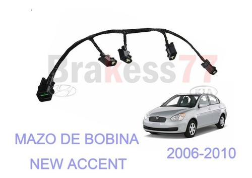 Mazo De Bobina  New Accent  2006-2010  -rio Jb   Brakess77