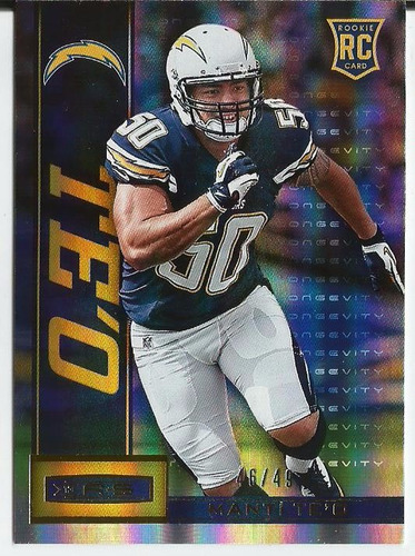 2013 Panini Rookies & Stars Longevity Manti Te'o Lb /49