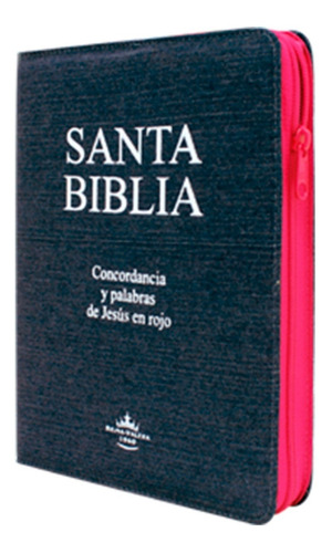 Biblia Reina Valera 1960 Letra Gigante - Mezclilla Colores