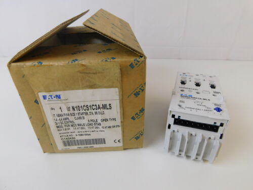 Eaton Nsb N101cs1c3a-mls Non-reversing Starters 3p 27a 2 Bbz