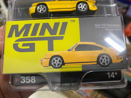 Mini Gt Porsche Ruf Ctr Anniversary Blossom Yellow #358 Mijo Color Amarillo
