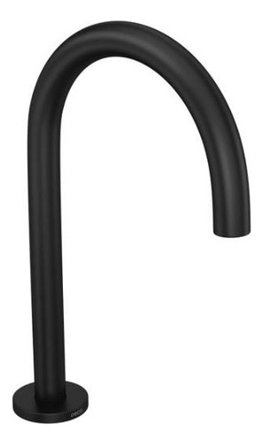 Bica Para Lavatório De Mesa Deca You Black Matte Acabamento Fosco