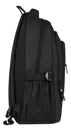 Backpack Unisex Charly 8068115000 Textil Negro