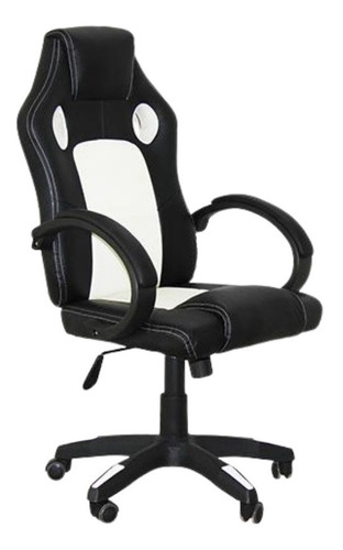 Silla Gamer Gaming Chair Juegos Color Blanco