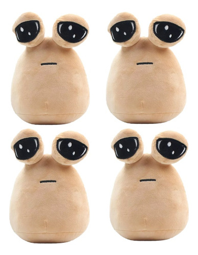 Emoción Alien Pou Furdiburb Muñeco Peluche Juguete  4pcs