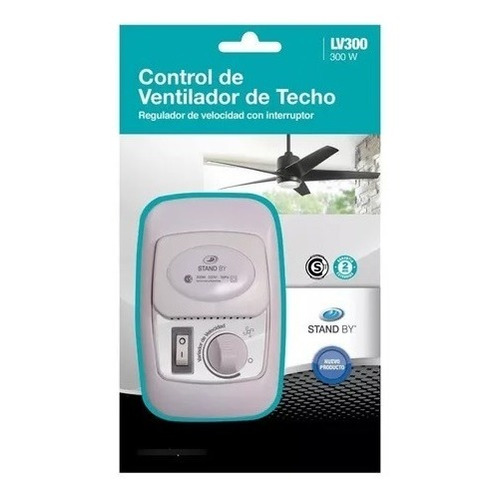 Control De Ventilador De Techo Con Regulador De Velocidad