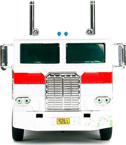 Caça-fantasmas Jada Transformers Optimus Prime Caça-fantasmas brancos