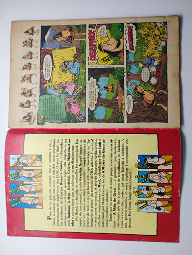 Gibi Hq Groo O Errante N° 2 Editora Abril Raro De 1990 (Usado)