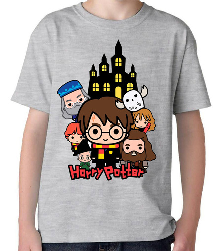 Remera Camiseta Harry Potter En Varios Colores