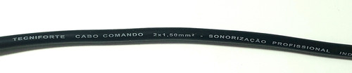 Cabo Speaker P10 90° X Ponta Estanhada Cabeçote Caixa 70cm