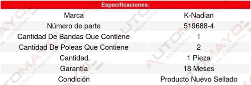 Kit Distribucion Banda Leon L4 1.8l 00 Al 06 8621840