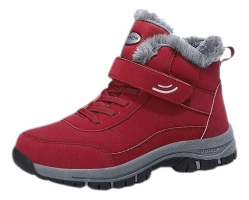 Botas Casuales Hombre Fleece Warm Snow Boots Impermeable