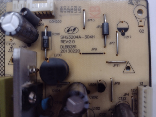 Placa Fuente Tv Admiral Ef3212 (Usado)