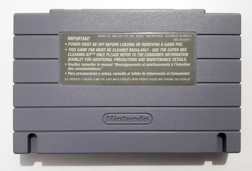 The Lion King Original Super Nintendo Snes. (Usado)