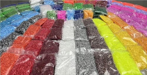 20 Bolsas Con 500pz C/u, Hama Beads 5mm Color A Diámetro 5 mm