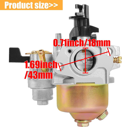 Carburador Compatible Con Gx160 5.5hp Generador Lavadora A P