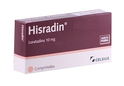 Hisradin  10 Mg  10 Comp