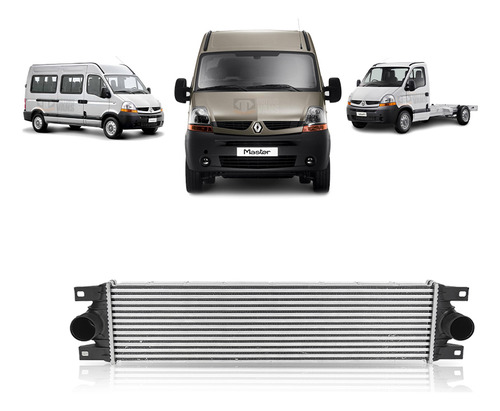 Radiador Intercooler Master 6 Marchas 2011 2012 Original