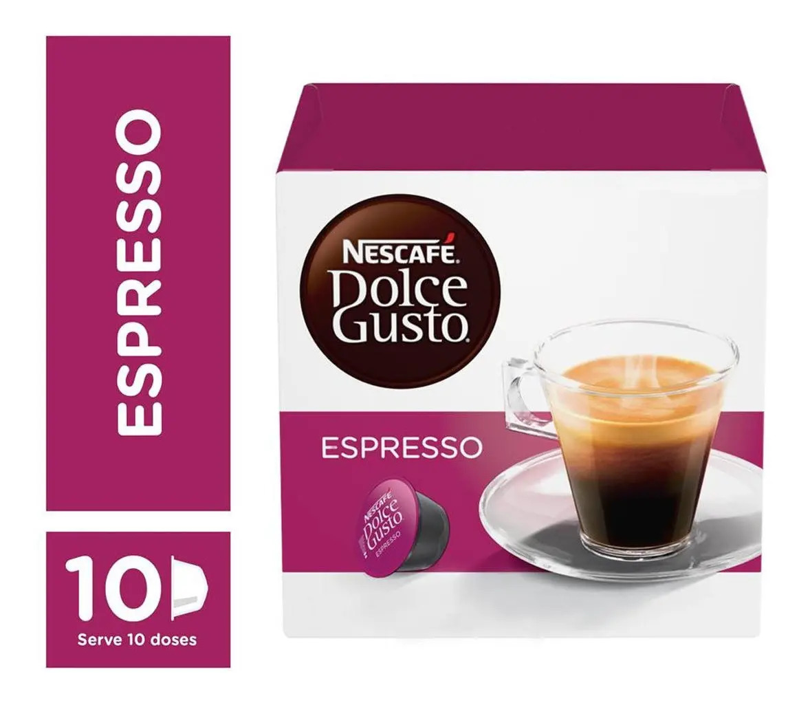 Café em Capsulas Dolce Gusto Espresso 10 unidades Nescafé